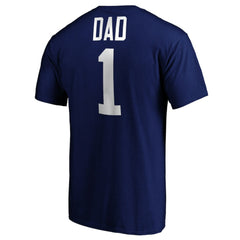 Toronto Maple Leafs #1 Dad T-Shirt - Blue | NHL Clearance