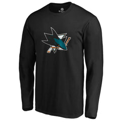 San Jose Sharks #1 Dad Long Sleeve T-Shirt - Black | NHL online