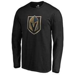 Vegas Golden Knights #1 Dad Long Sleeve T-Shirt - Black | NHL on sale