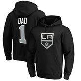 Los Angeles Kings #1 Dad Pullover Hoodie - Black | NHL discount