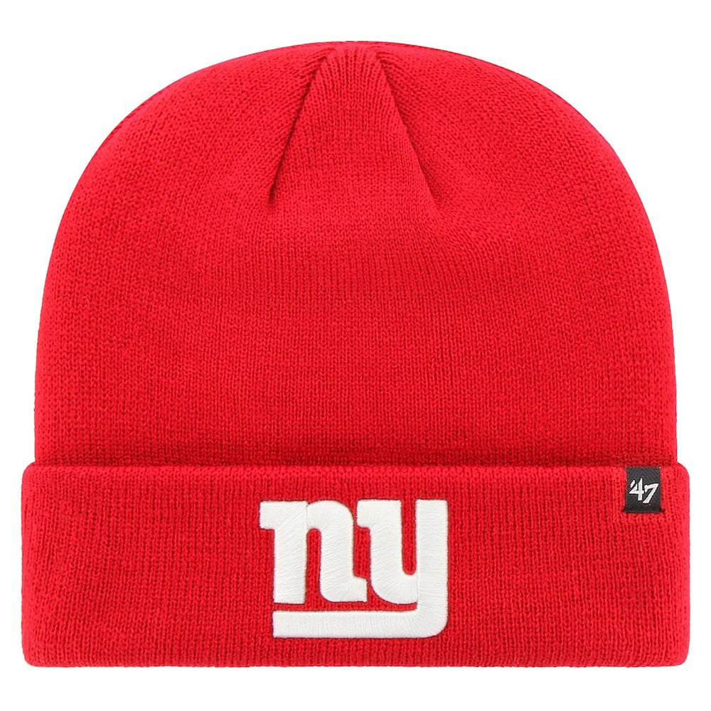 New York Giants '47 Secondary Basic Cuffed Knit Hat - Red - 47 brand