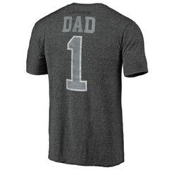 Los Angeles Kings Greatest Dad Tri-Blend T-Shirt - Charcoal | NHL Clearance