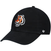 Cincinnati Bengals '47 Clean Up Alternate Adjustable Hat - Black - 47 brand