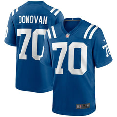 Art Donovan Indianapolis Colts Game Retired Player Jersey - Royal - Nike