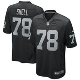 Art Shell Las Vegas Raiders Game Retired Player Jersey - Black - Nike