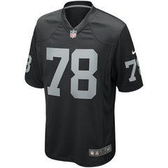 Art Shell Las Vegas Raiders Game Retired Player Jersey - Black - Nike