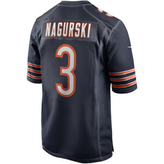 Bronko Nagurski Chicago Bears Game Retired Player Jersey - Navy - Nike