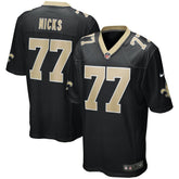 Carl Nicks New Orleans Saints Game Retired Player Jersey - Black - Nike