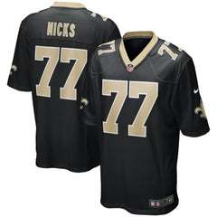 Carl Nicks New Orleans Saints Game Retired Player Jersey - Black - Nike