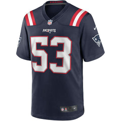 Chris Slade New England Patriots Game Retired Player Jersey - Navy - Nike