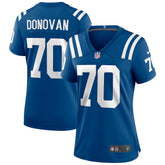 Art Donovan Indianapolis Colts Women's Game Retired Player Jersey - Royal - Nike