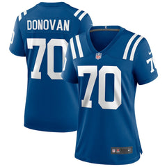 Art Donovan Indianapolis Colts Women's Game Retired Player Jersey - Royal - Nike