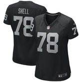 Art Shell Las Vegas Raiders Women's Game Retired Player Jersey - Black - Nike