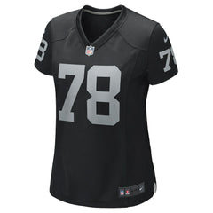 Art Shell Las Vegas Raiders Women's Game Retired Player Jersey - Black - Nike