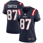 Ben Coates New England Patriots Women's Game Retired Player Jersey - Navy - Nike