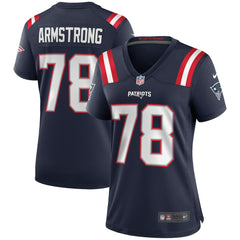 Bruce Armstrong New England Patriots Women's Game Retired Player Jersey - Navy - Nike