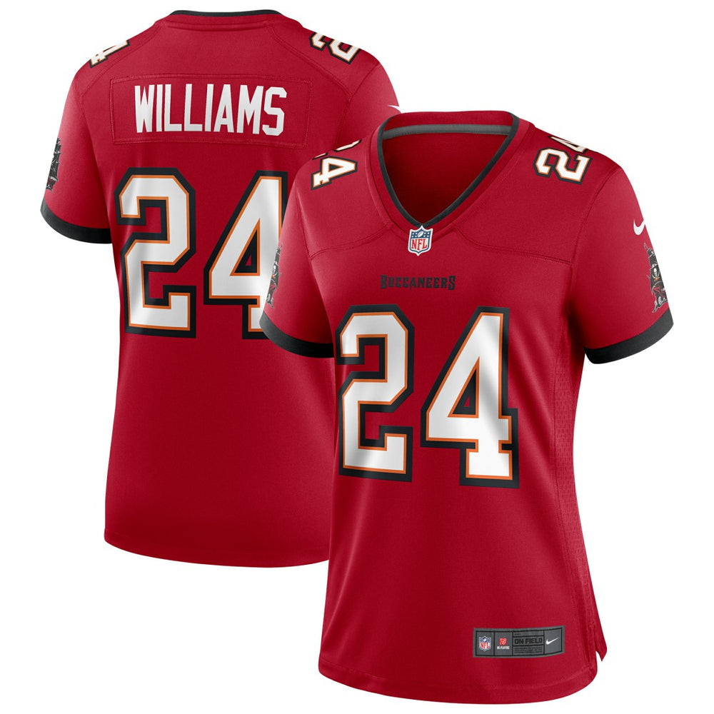 Cadillac Williams Tampa Bay Buccaneers Women's Game Retired Player Jersey - Red - Nike