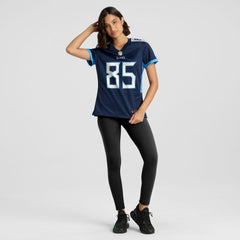 Derrick Mason Tennessee Titans Women's Game Retired Player Jersey - Navy - Nike