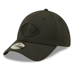 New York Jets New Era Black On Black 39THIRTY Flex Hat - NFL