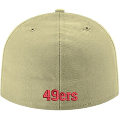 San Francisco 49ers New Era Omaha Throwback 59FIFTY Fitted Hat - Gold - NFL