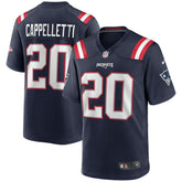 Gino Cappelletti New England Patriots Game Retired Player Jersey - Navy - Nike