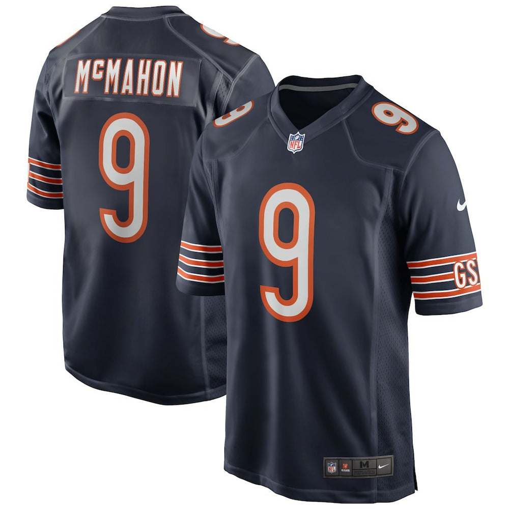 Jim McMahon Chicago Bears Game Retired Player Jersey - Navy - Nike