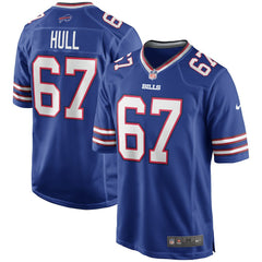 Kent Hull Buffalo Bills Game Retired Player Jersey - Royal - Nike