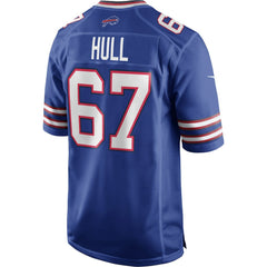 Kent Hull Buffalo Bills Game Retired Player Jersey - Royal - Nike