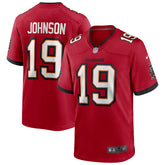 Keyshawn Johnson Tampa Bay Buccaneers Game Retired Player Jersey - Red - Nike