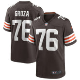 Lou Groza Cleveland Browns Game Retired Player Jersey - Brown - Nike