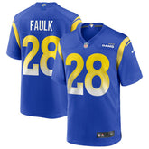 Marshall Faulk Los Angeles Rams Game Retired Player Jersey - Royal - Nike