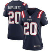 Gino Cappelletti New England Patriots Women's Game Retired Player Jersey - Navy - Nike
