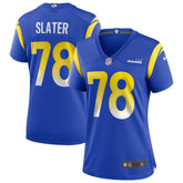 Jackie Slater Los Angeles Rams Women's Game Retired Player Jersey - Royal - Nike