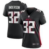 Jamal Anderson Atlanta Falcons Women's Game Retired Player Jersey - Black - Nike