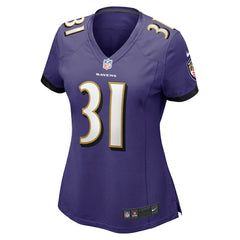 Jamal Lewis Baltimore Ravens Women's Game Retired Player Jersey - Purple - Nike