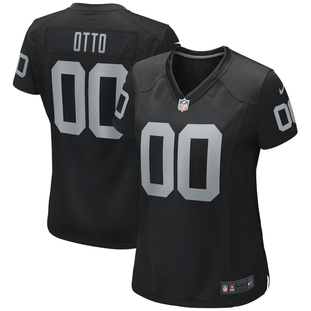 Jim Otto Las Vegas Raiders Women's Game Retired Player Jersey - Black - Nike