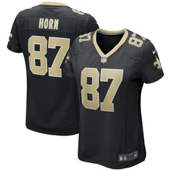 Joe Horn New Orleans Saints Women's Game Retired Player Jersey - Black - Nike