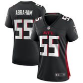 John Abraham Atlanta Falcons Women's Game Retired Player Jersey - Black - Nike