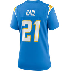 John Hadl Los Angeles Chargers Women's Game Retired Player Jersey - Powder Blue - Nike