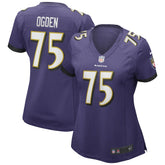 Jonathan Ogden Baltimore Ravens Women's Game Retired Player Jersey - Purple - Nike