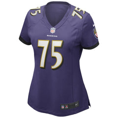 Jonathan Ogden Baltimore Ravens Women's Game Retired Player Jersey - Purple - Nike