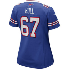 Kent Hull Buffalo Bills Women's Game Retired Player Jersey - Royal - Nike