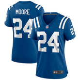 Lenny Moore Indianapolis Colts Women's Game Retired Player Jersey - Royal - Nike