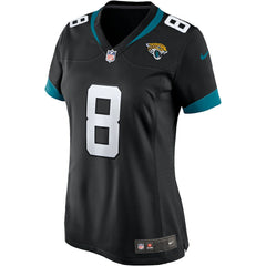 Mark Brunell Jacksonville Jaguars Women's Game Retired Player Jersey - Black - Nike