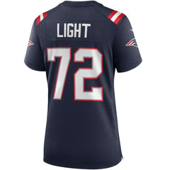 Matt Light New England Patriots Women's Game Retired Player Jersey - Navy - Nike