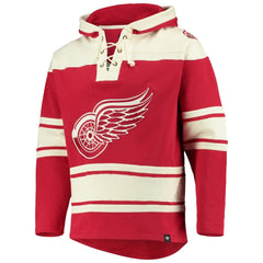 Detroit Red Wings '47 Superior Lacer Hoodie - Red | 47 brand online