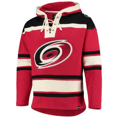 Carolina Hurricanes '47 Superior Lacer Hoodie - Red | 47 brand Lifestyle