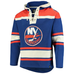 New York Islanders '47 Superior Lacer Hoodie - Royal | 47 brand Lifestyle