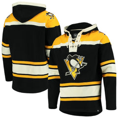 Pittsburgh Penguins '47 Superior Lacer Hoodie - Black | 47 brand online