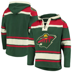 Minnesota Wild '47 Superior Lacer Hoodie - Green | 47 brand discount